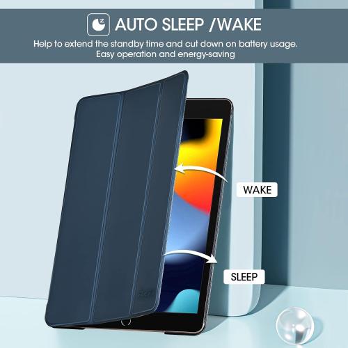ProCase for iPad 9th/ 8th/ 7th Generation Case 10.2 Inch, Navy