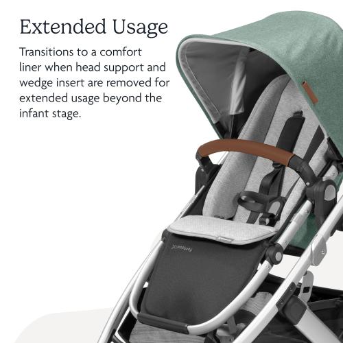 UPPAbaby Infant Snug Seat / Compatible with Vista and Cruz Strollers / 2 in 1 Newborn to Toddler Comfort Insert