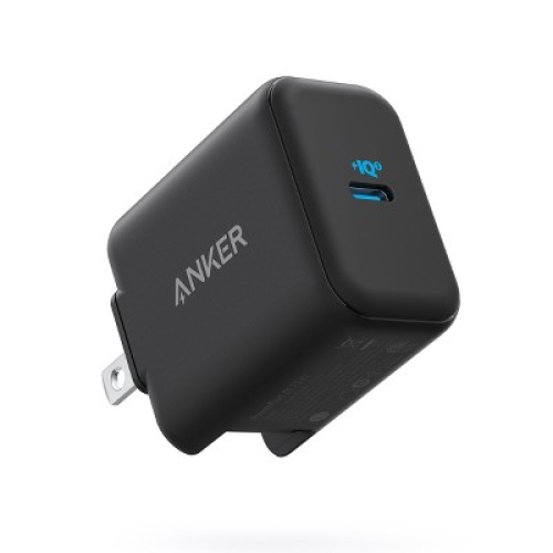 Anker PowerPort III PD 25W USB-C Wall Charger with Foldable Plug - Black