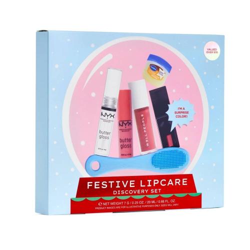 Set of 6 pc Festive Lipcare Lip Discovery Set - 6pc