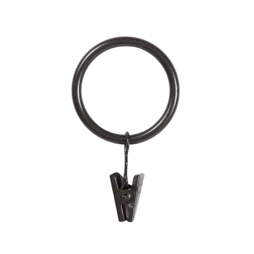 Kenney 1-1/4" Diameter 14-pk. Clip Rings Black