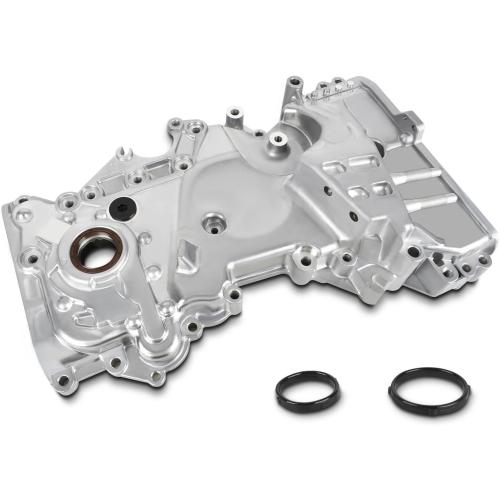 HYR M580 21350-2E030 Timing Chain Cover Oil Pump Compatible with Hyundai Elantra Coupe GT 2012-2013 1.8L Tucson 2014-2021 2.0L & Kia Soul 2012-2019 Forte 2014-2018 1.8L 2.0L Forte Koup Forte5