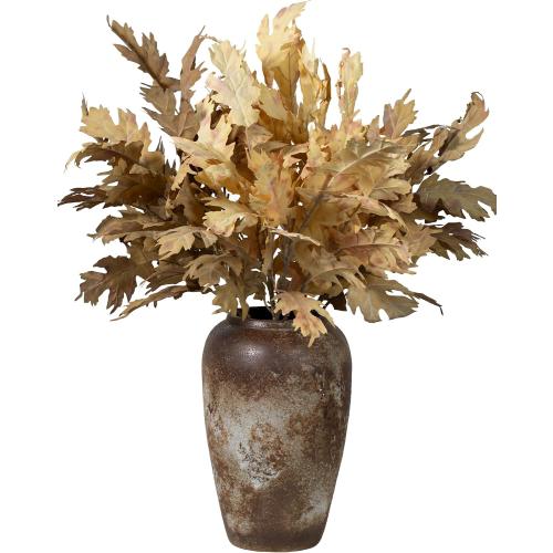 Fall Oak Stems:6 Pcs 35 Faux Oak Branches with Foliage,Autumn Decorations