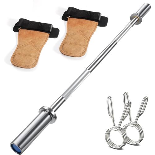 Olympic Barbell,4FT Strength Training Weight Bar 500LB Capacity