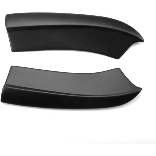FREEMOTOR802 Rear Aprons Fits 2015-2023 Dodge Charger SRT, Unpainted Black