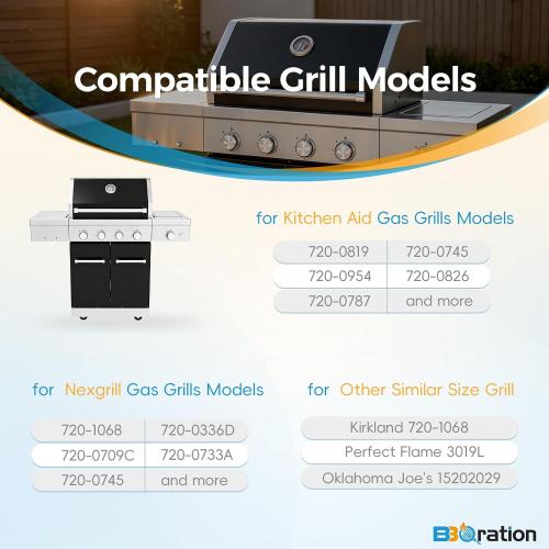 Grill Thermometer Gauge for Kitchen Aid720-0954 720-0745