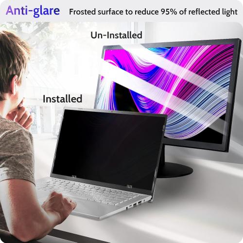 Peslv 13.4 Inch 16:10 Laptop Privacy Screen for Computer Monitor 287*179mm