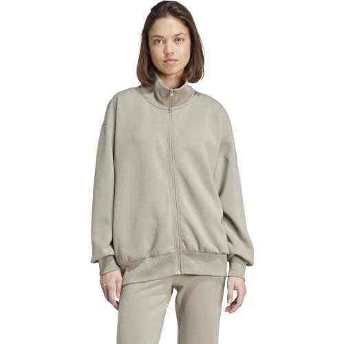 adidas Women's All Szn Soft Lux Loose Full-zip Track Top
