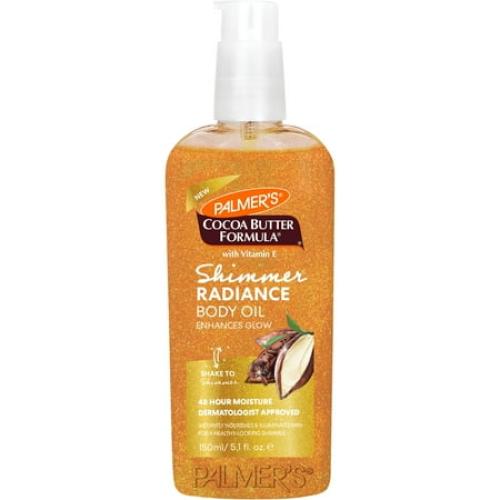 5.1oz Palmer's Cocoa Butter Formula Shimmer Body Oil with Vitamin E, 5.1 oz.,