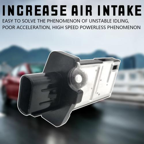 zipelo Mass Air Flow Meter Sensor, 22680-7S00A Auto Mass Air Flow Meter Sensor, Automotive Airflow Sensor, Compatible with Nissan 03-14 Altima 06-12 Sentra 03-09 350Z 09-19 370Z 05-19 Frontier