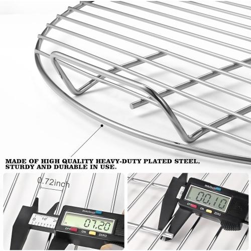 Coolbird Replacement Cooking Grate with 22-1/2-Inch One-Touch Cleaning System Kit