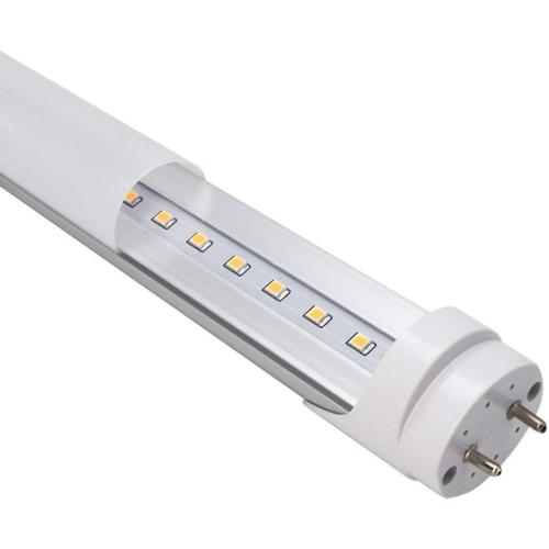 LightingWill LED T8 Light Tube 2FT, Natural White 4000K, Dual-End Powered Ballast Bypass, 1000Lumens 10W (24W Fluorescent Equivalent), Frosted Cover, AC85-265V Lighting Tube Fixtures, 4 Pack