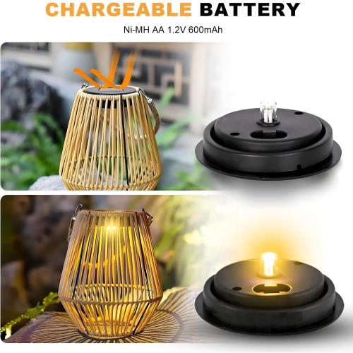 Solar Light Replacement Top 4 Pack Used to Replace Broken Solar Lantern