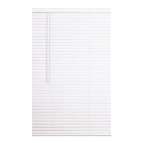 Lotus & Windoware Cordless 1 Vinyl Mini Blind 36 Wide x 78 Long, White (MLX3678WH)