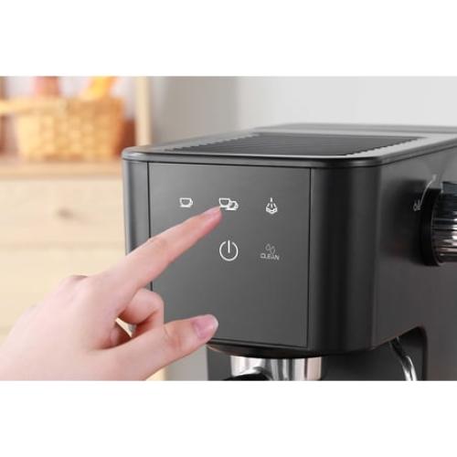 Mainstays Espresso Maker, Matte Black, 950 Watts, 15 Bar