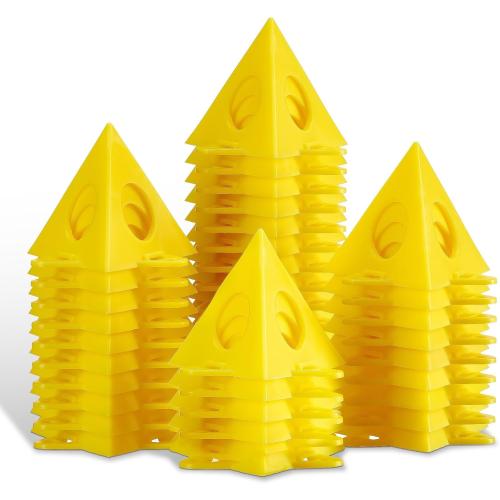 KATA 36PCS Painter's Pyramids, Paint Stands for Cabinet Doors & Woodworking