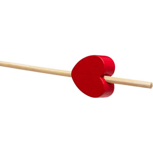 Karat Earth 3.5'' Bamboo Pick, Red - 30ct
