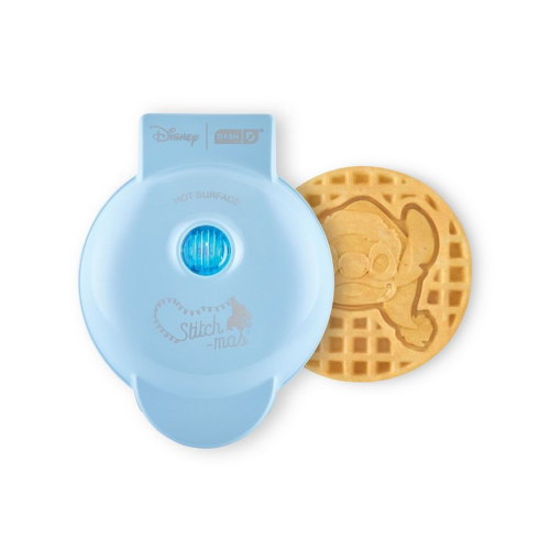 Dash Disney | Dash Stitch Santa Mini Waffle Maker - Blue - No Size
