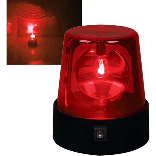 3inch Rotating Red Flashing Beacon Party Lamp DJ Strobe Light Disco Ball Light, 360 Degree Flashing Flare Safety Warning Lights Emergency LED Car Siren Strobe Lights