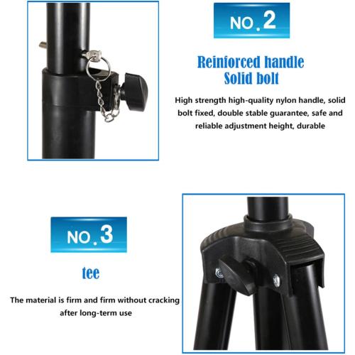 3DHologramFan Stand with Multi-Function Base, Height 39.4 to 69 Inch, 150 Pounds Load-Bearing for A Variety of 3D Rack