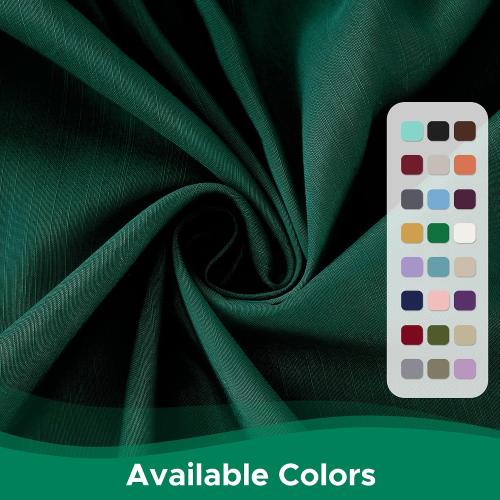 Wrap Around Bed Skirt King Size 15 Drop-Elastic Dust Ruffle Hunter Green