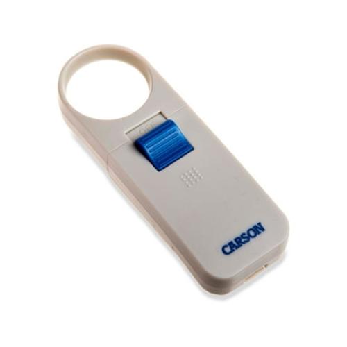 Carson LED 7x Handheld Magnifier with Light, Great Magnifying Glass for Reading, Crafts, and Hobbies (SV-70)
