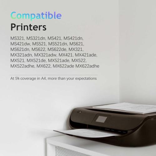 56F0Z00 Imaging Unit Replacement Compatible for for Lexmark 56F0Z00 Imaging Unit 56F0ZA0 for MS321 MS521 MS621 MS421 MS622 MX321 MX421 MX522 MX622 MB2442 MB2328 XM1246 XM1242 (NOT Toner)