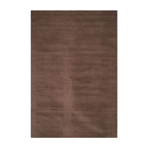 SAFAVIEH Himalaya Rachelle Solid Wool Area Rug Brown 8 x 10