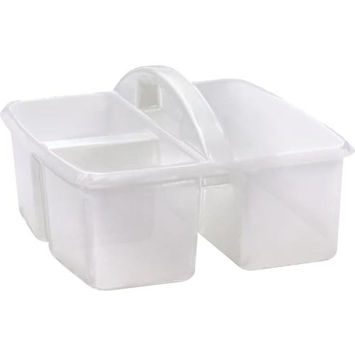 Teacher Created Resources Plastic Storage Caddy, Clear