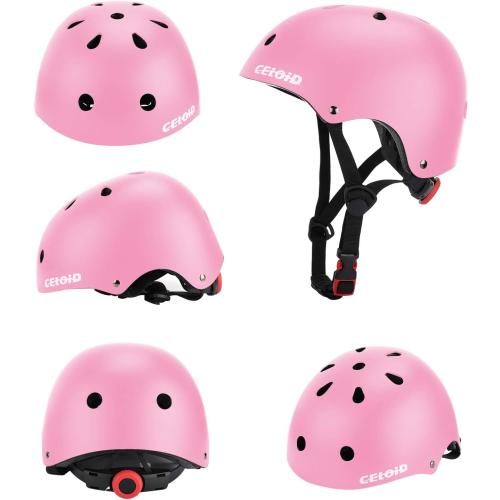Kids Bike Helmet,Toddler Skateboard Helmets for Ages 2-3-5-8-14 Years Boys Girls，Adjustable Multi-Sport Bicycle Skateboarding Football Roller Skating Scooter Rollerblade Balance Bike Helmet