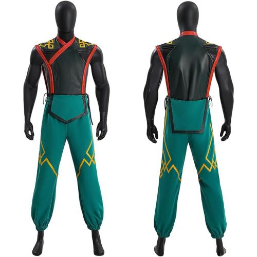 Iron Cosplay Costume, Lin Lie Mens Fist Battle Outfit for Halloween Party