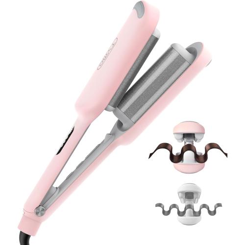 Curling Iron Hair Crimper Waver, TYMO ROVY Beach Waves Hair Curler