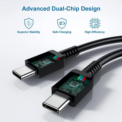 Type C Charger 25W, 6 6FT Super Fast Charging Cord for Samsung Galaxy Phone