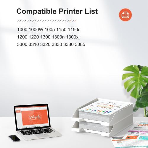 v4ink C7115X Toner Compatible for HP C7115X Q2613X Toner 1-Pack High Yield