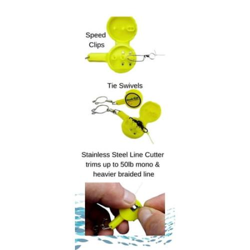 HookEze Fishing Knot Tying Tool (Twin Pack)
