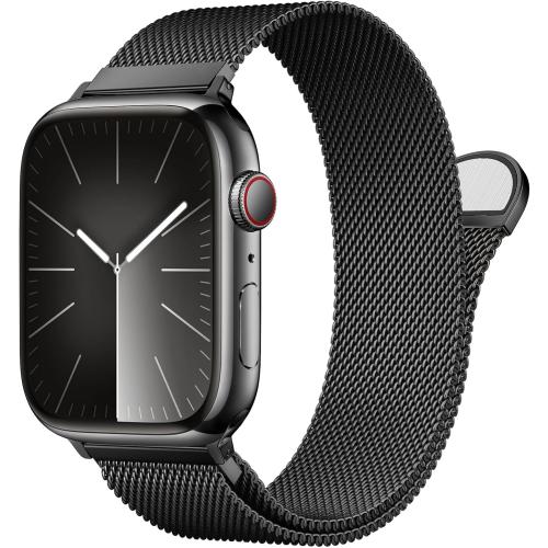 Milanese Loop Compatible with Apple Watch Bands 46 44 45 49mm men and women