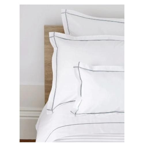 Bovi Classic Hotel Pillowcases 100% cotton percale 200 TC, Set Of 2 (KING)