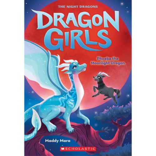 Phoebe the Moonlight Dragon - (Dragon Girls) by  Maddy Mara (Paperback)