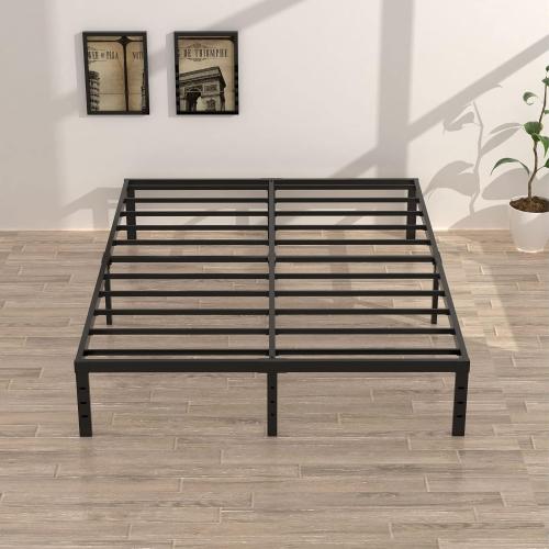 Queen Bed Frame No Box Spring Required Metal Platform