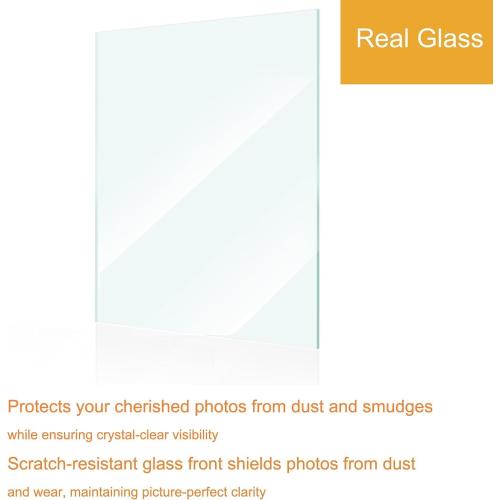 BESCRCL 5x7 Picture Frame Gold with Real Glass, Ornate Vintage 5 x 7 Photo Frames for Wall and Tabletop Display, Set of 4