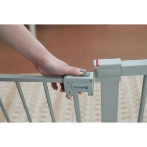 Safety 1st Simple Pass Walk-Through Gate, Grey