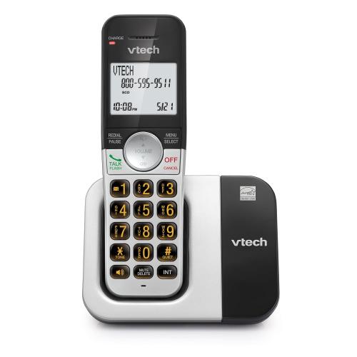 VTech DECT 6.0 Cordless Phone – Interference-Free Sound, Large Backlit Display, Big Buttons, Caller ID, Speakerphone | VG231