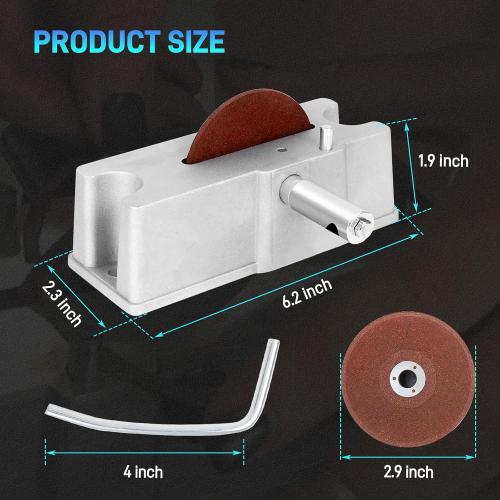 66785 66786 Manual Piston Ring Grinder, Piston Ring Cutting Wheel Filing Tool, Piston Ring Clearance Adjustment Tool,Piston Ring Filer with 120 Grit Carbide Grinding Wheel