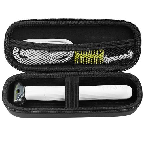 Hard Travel Case Protective Bag Compatible with Philips Norelco OneBlade Intimate Pubic and Personal Body Groomer Trimmer Shaver Model QP1924/70