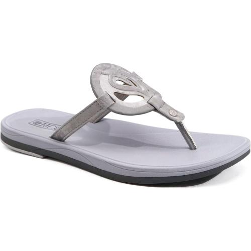 ONCAI Womens Flip Flops Fashion Flat Sandals Summer Vacations Casual Cute Slip On Dressys Sandals for Woman Size 6-11