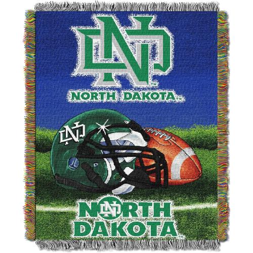 Officially Licensed NCAA Home Field Advantage Woven Tapestry Throw Blanket, 48 x 60, Multi Color