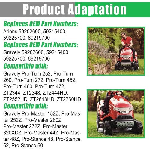58810800 69219700 Mower Spindle Assembly Compatible With Gravelyy Ariens