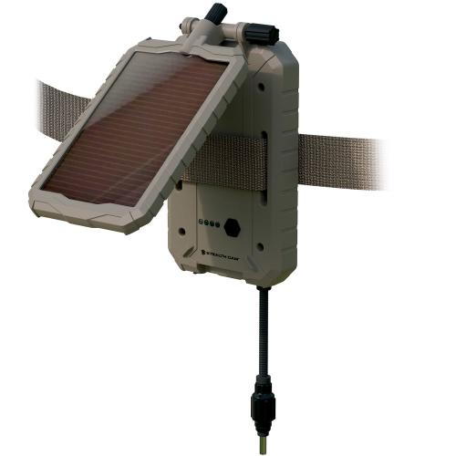 Stealth Cam Solar Panel - 5000mAh, Weather-Resistant, Brown, Model# STC-SOLP5X