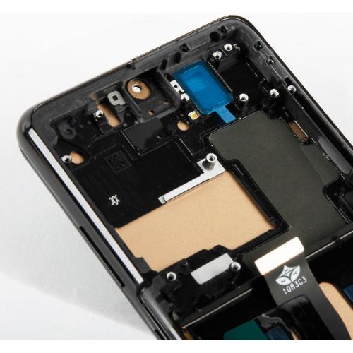 InCell Galaxy S21 Ultra Display Screen Replacement for Samsung Galaxy S21 Ultra with Black Frame G998B G998U G998U1 G998W LCD Screen Touch Digitizer Assembly(No Fingerprint Function)