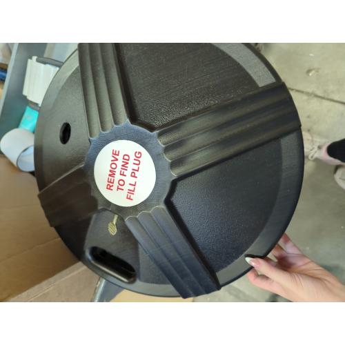 US Weight Durable 50 Pound Fillable Umbrella Base Designed to be Used with a Patio Table